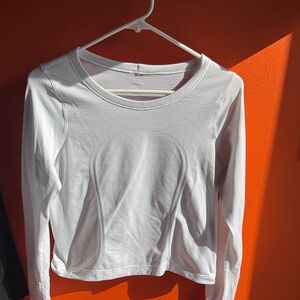 lululemon athletica White Long Sleeve Top